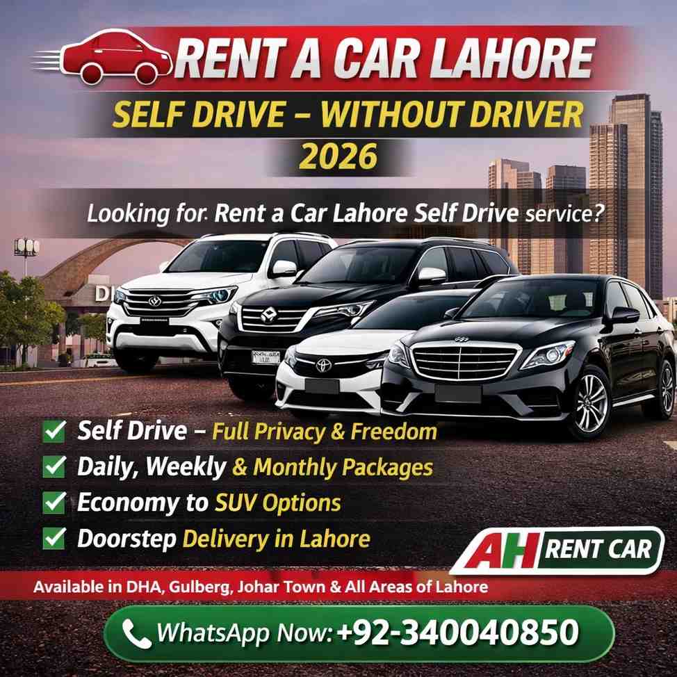 Rent a Car Lahore Self Drive